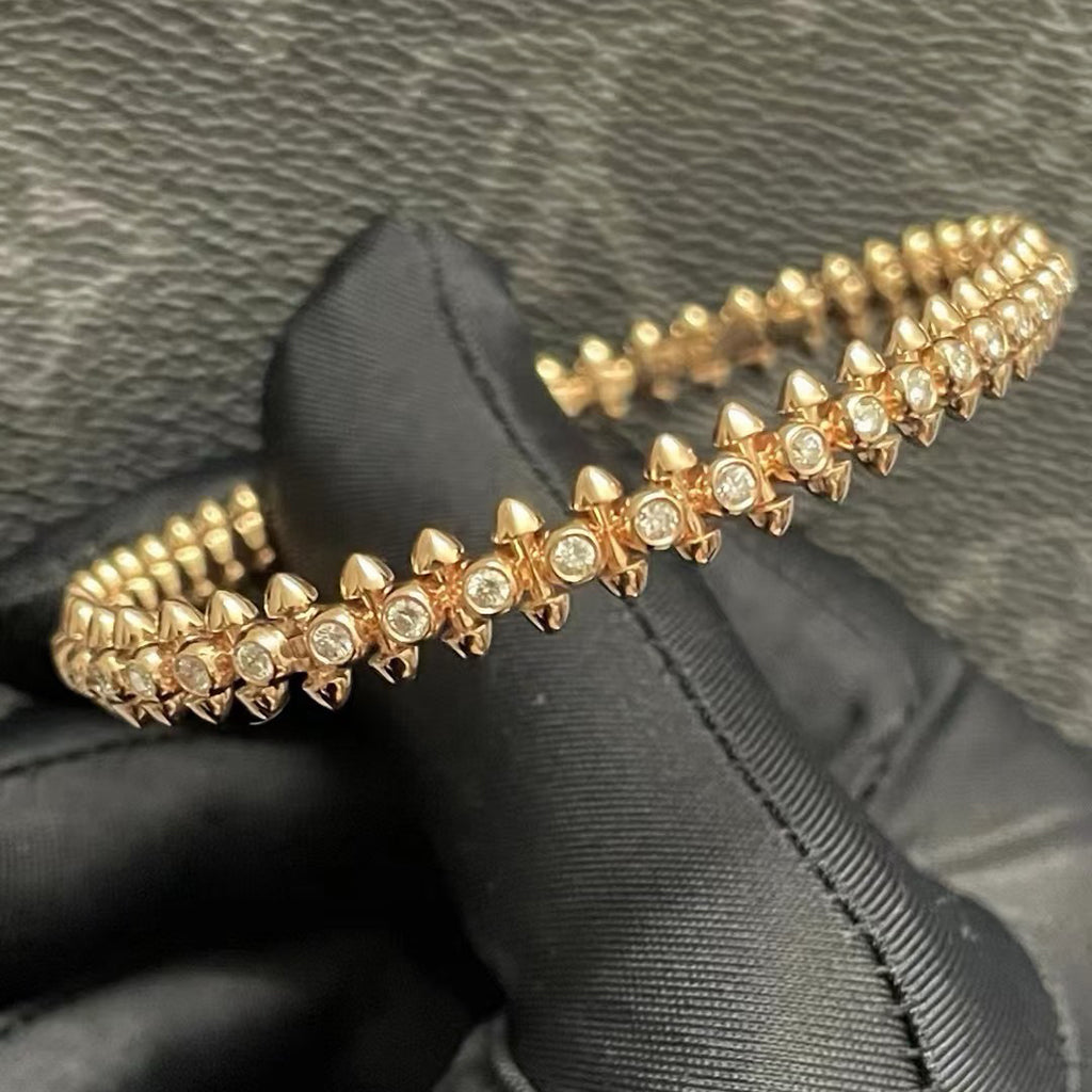 [⭐⭐JeweliWhal]CLASH  BRACELET 8MM DIAMONDS