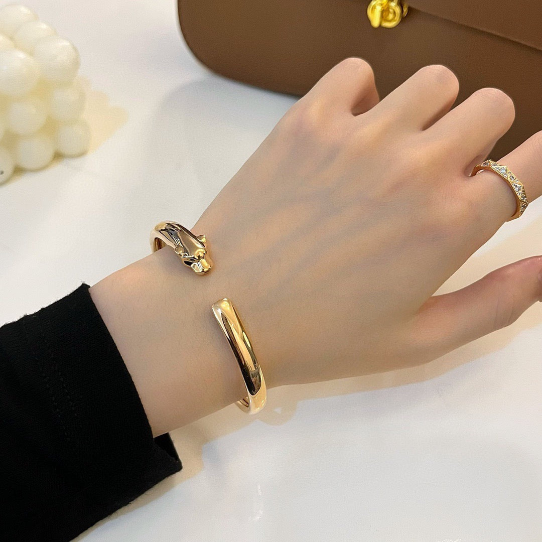 [⭐⭐JeweliWhal]PANTHERE OPEN BRACELET
