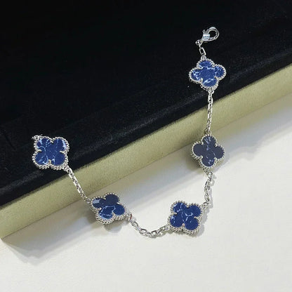 [⭐⭐JeweliWhal]CLOVER 5 MOTIF PIETERSITE BRACELET COLLECTION