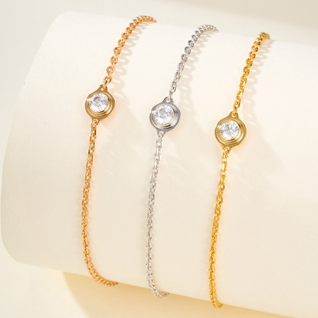 [⭐⭐JeweliWhal]DAMOUR BRACELET 1 DIAMOND