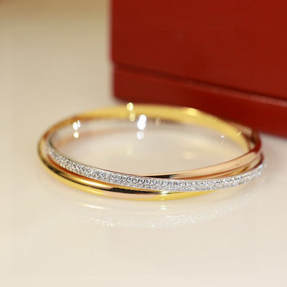 [⭐⭐JeweliWhal]TRINITY 2.8MM SMALL BRACELET