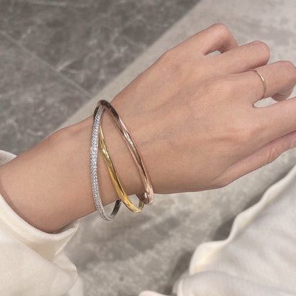 [⭐⭐JeweliWhal]TRINITY 2.8MM SMALL BRACELET