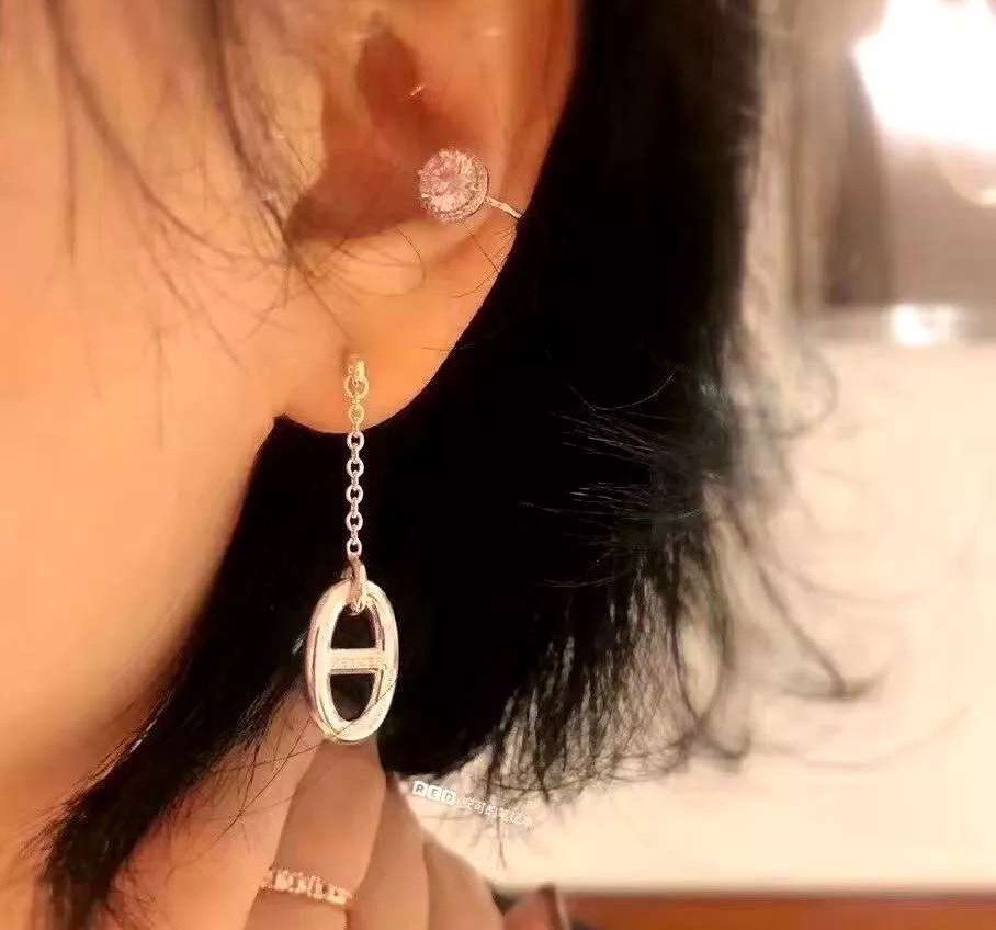 [⭐⭐JeweliWhal]CHAINE TASSEL EARRINGS