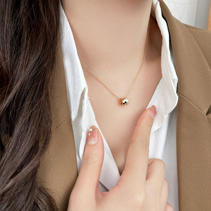 [⭐⭐JeweliWhal]BEE MINI PEDANT DIAMOND NECKLACE