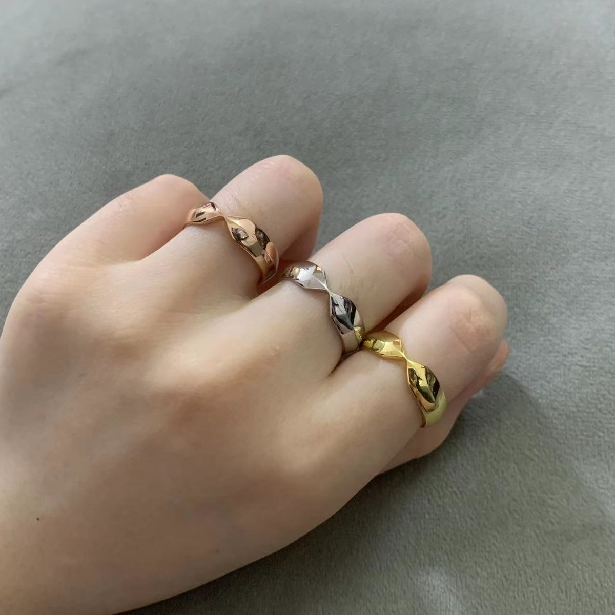 [⭐JeweliWhal]TIFFAN SETTING RING