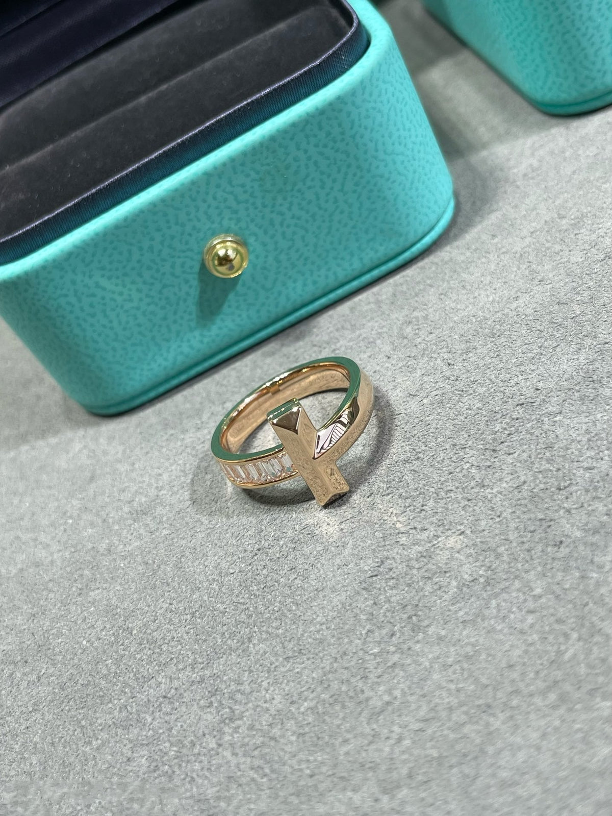 [⭐JeweliWhal]T1 WIDE 4.5MM DIAMOND RING