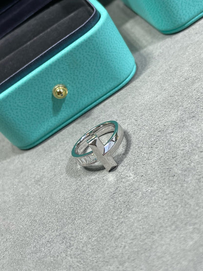 [⭐JeweliWhal]T1 WIDE 4.5MM DIAMOND RING