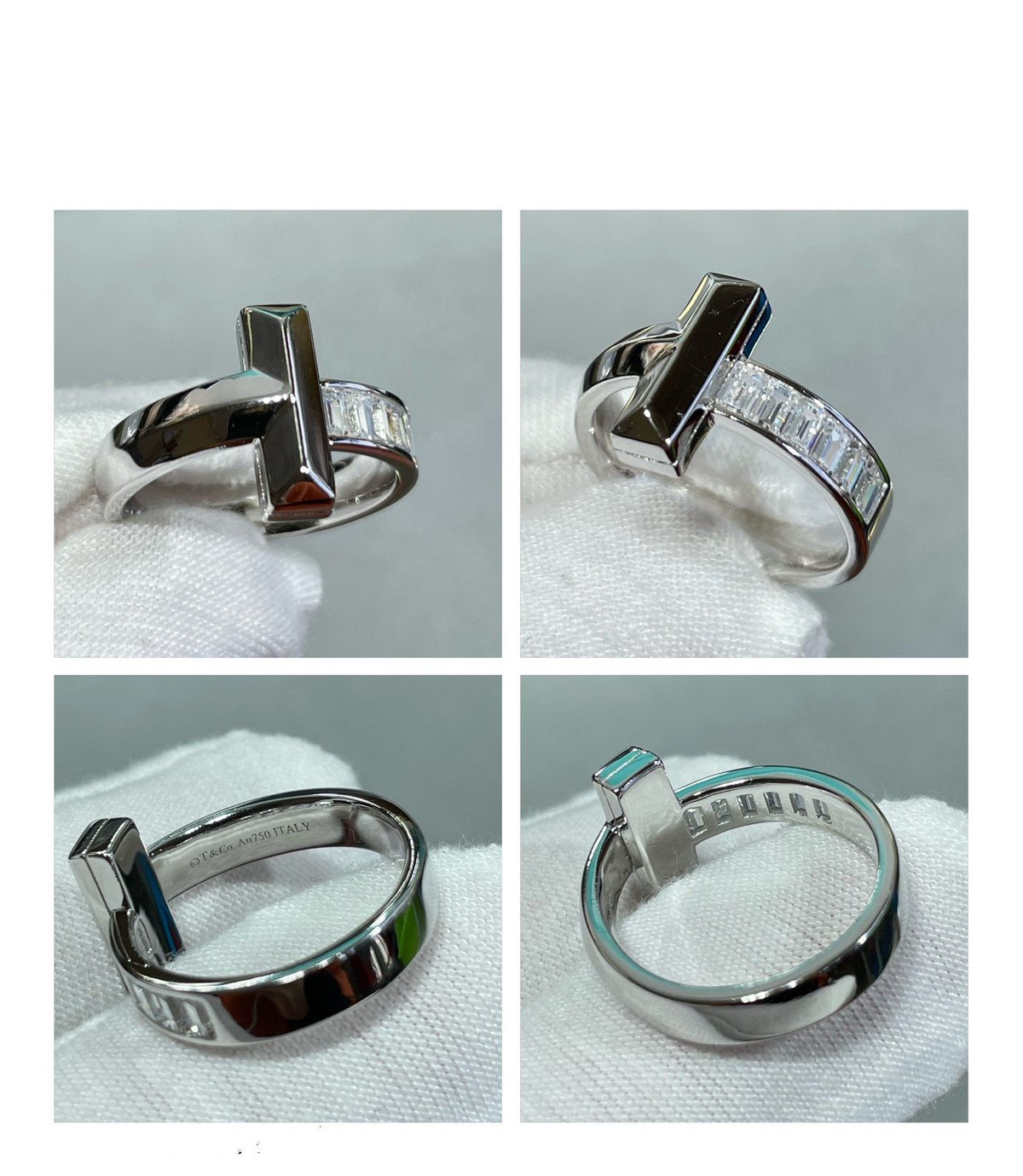 [⭐JeweliWhal]T1 WIDE 4.5MM DIAMOND RING