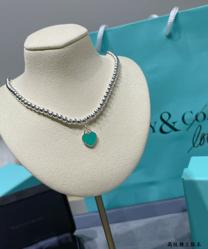 [⭐JeweliWhal]RETURN TO TIF SILVER BEAD NECKLACE