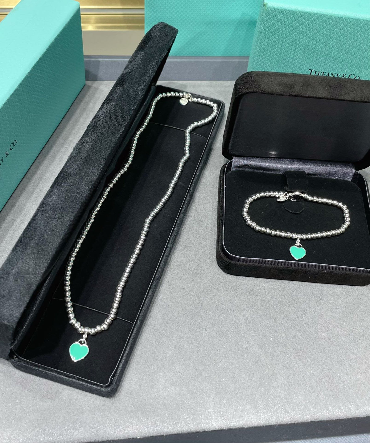 [⭐JeweliWhal]RETURN TO TIF SILVER BEAD NECKLACE