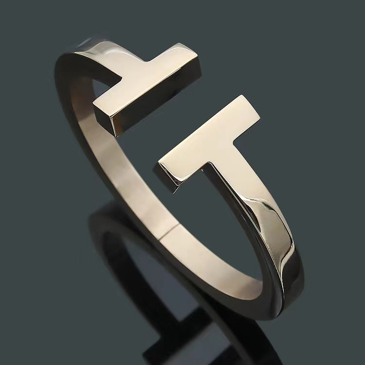 [⭐JeweliWhal]T SQUARE OPEN BRACELET