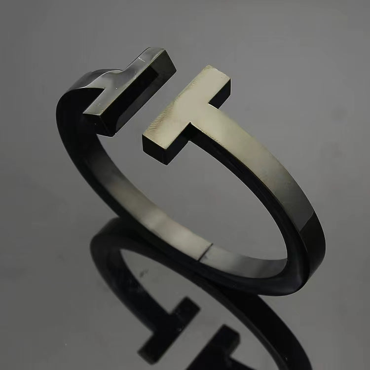 [⭐JeweliWhal]T SQUARE OPEN BRACELET