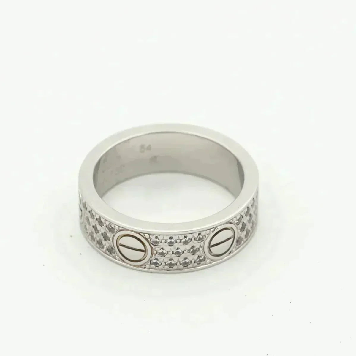 [⭐⭐JeweliWhal]LOVE RING 5.5MM DIAMONDS PAVED