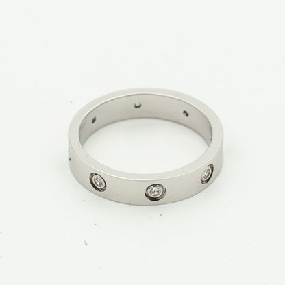 [⭐⭐JeweliWhal]LOVE RING 3.6MM 8 DIAMONDS