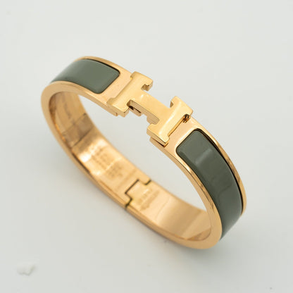 [⭐⭐JeweliWhal]H BRACELET BLUE GREEN 12MM