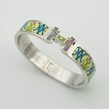 [⭐⭐JeweliWhal]H BRACELET BEIGE MULTICOLOR