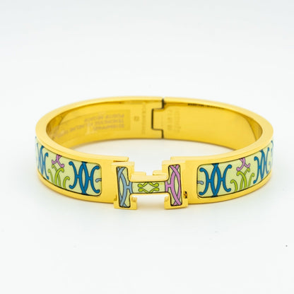 [⭐⭐JeweliWhal]H BRACELET BEIGE MULTICOLOR