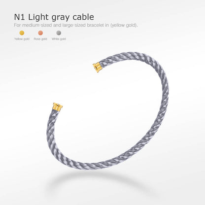 [⭐⭐JeweliWhal]FORCE SERIES BRACELET CABLES 50 CHOICES (DIY SELECTION)