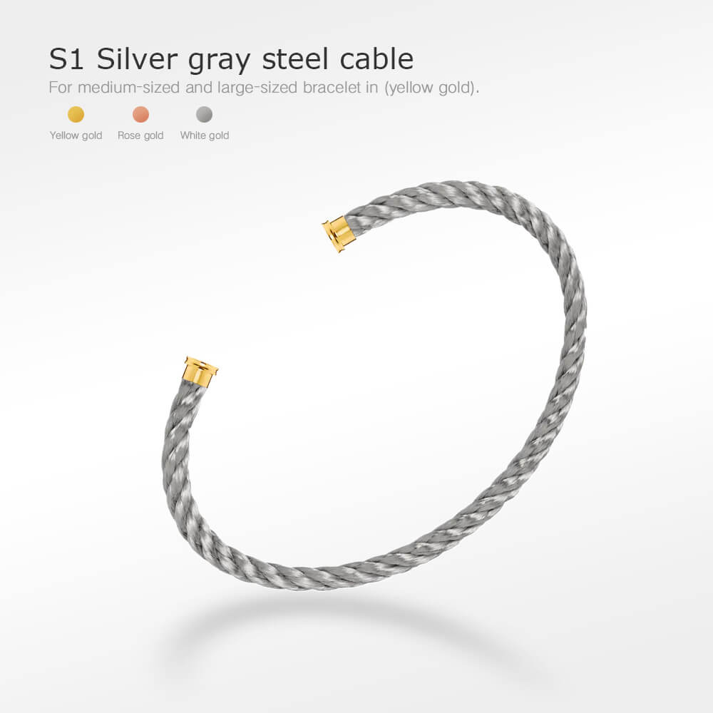 [⭐⭐JeweliWhal]FORCE SERIES BRACELET CABLES 50 CHOICES (DIY SELECTION)