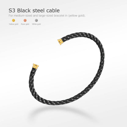 [⭐⭐JeweliWhal]FORCE SERIES BRACELET CABLES 50 CHOICES (DIY SELECTION)