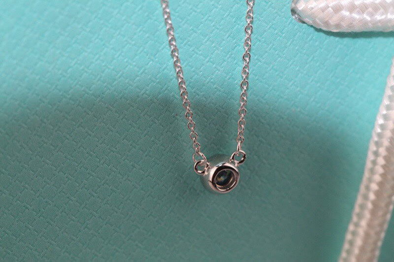 [⭐JeweliWhal]ELSA PERETTI SERIES SINGLE DIAMOND SIMPLE NECKLACE