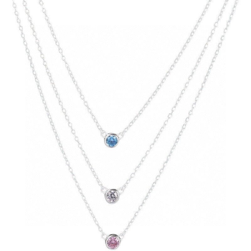[⭐JeweliWhal]ELSA PERETTI SERIES SINGLE DIAMOND SIMPLE NECKLACE