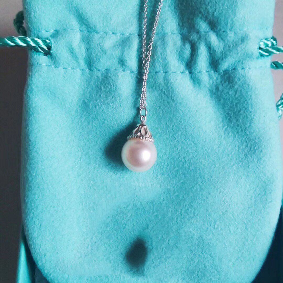 [⭐JeweliWhal]PEARL PENDANT GATSBY ZIEGFELD PEARL SILVER NECKLACE