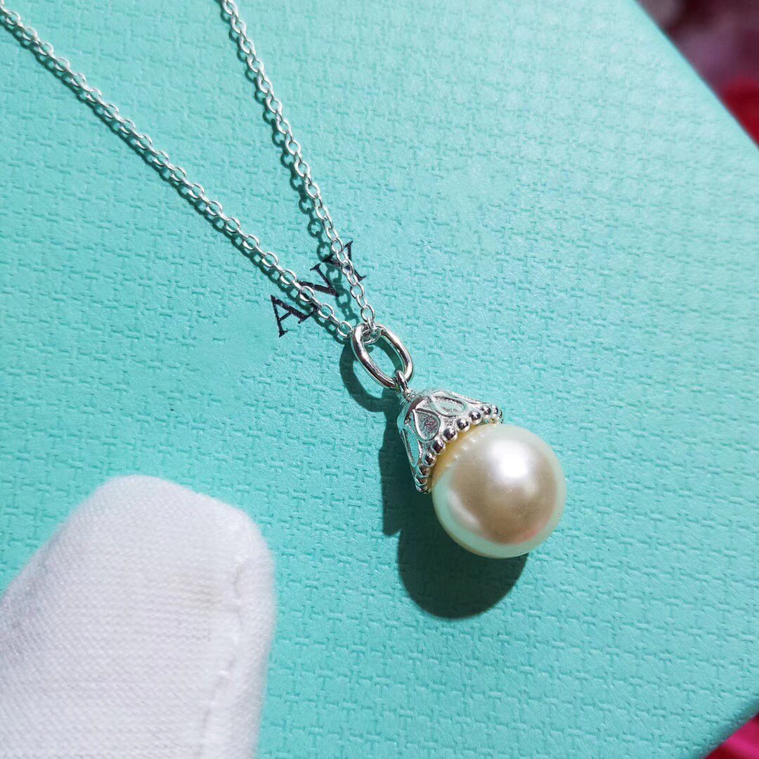 [⭐JeweliWhal]PEARL PENDANT GATSBY ZIEGFELD PEARL SILVER NECKLACE