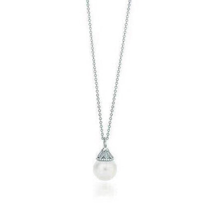 [⭐JeweliWhal]PEARL PENDANT GATSBY ZIEGFELD PEARL SILVER NECKLACE