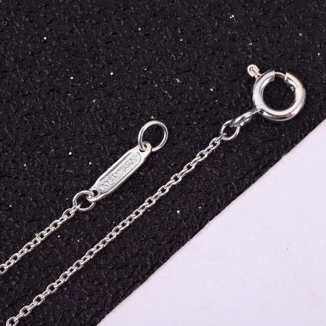 [⭐JeweliWhal]MOISSANITE STONE CROSS PENDANT NECKLACE SIMULATED DIAMOND CROSS CHOKER