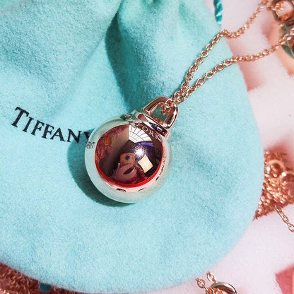 [⭐JeweliWhal]HARDWEAR PENDENTIF BALL ROSE NECKLACE