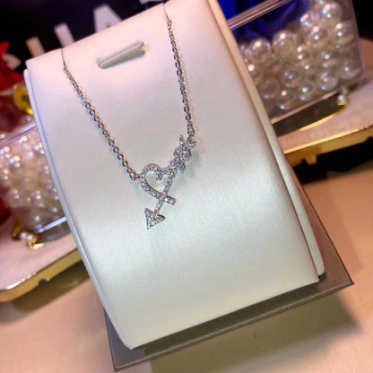 [⭐JeweliWhal]COLGANTE HEART & ARROW NECKLACE