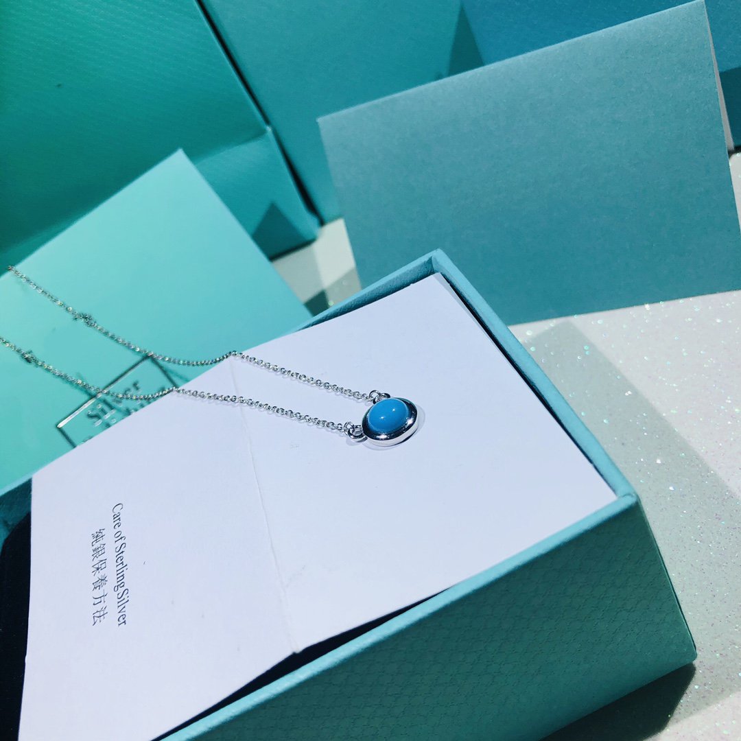 [⭐JeweliWhal]YARD TURQUOISE NECKLACE SILVER