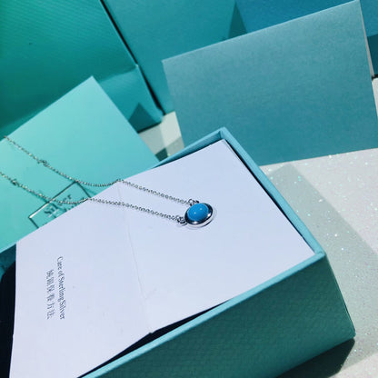 [⭐JeweliWhal]YARD TURQUOISE NECKLACE SILVER