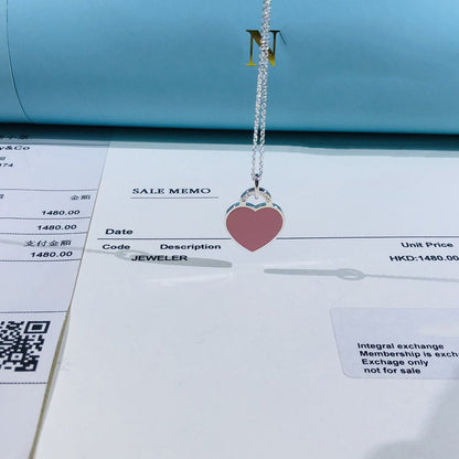 [⭐JeweliWhal]SMALL HEART TAG PENDANT STERLING SILVER