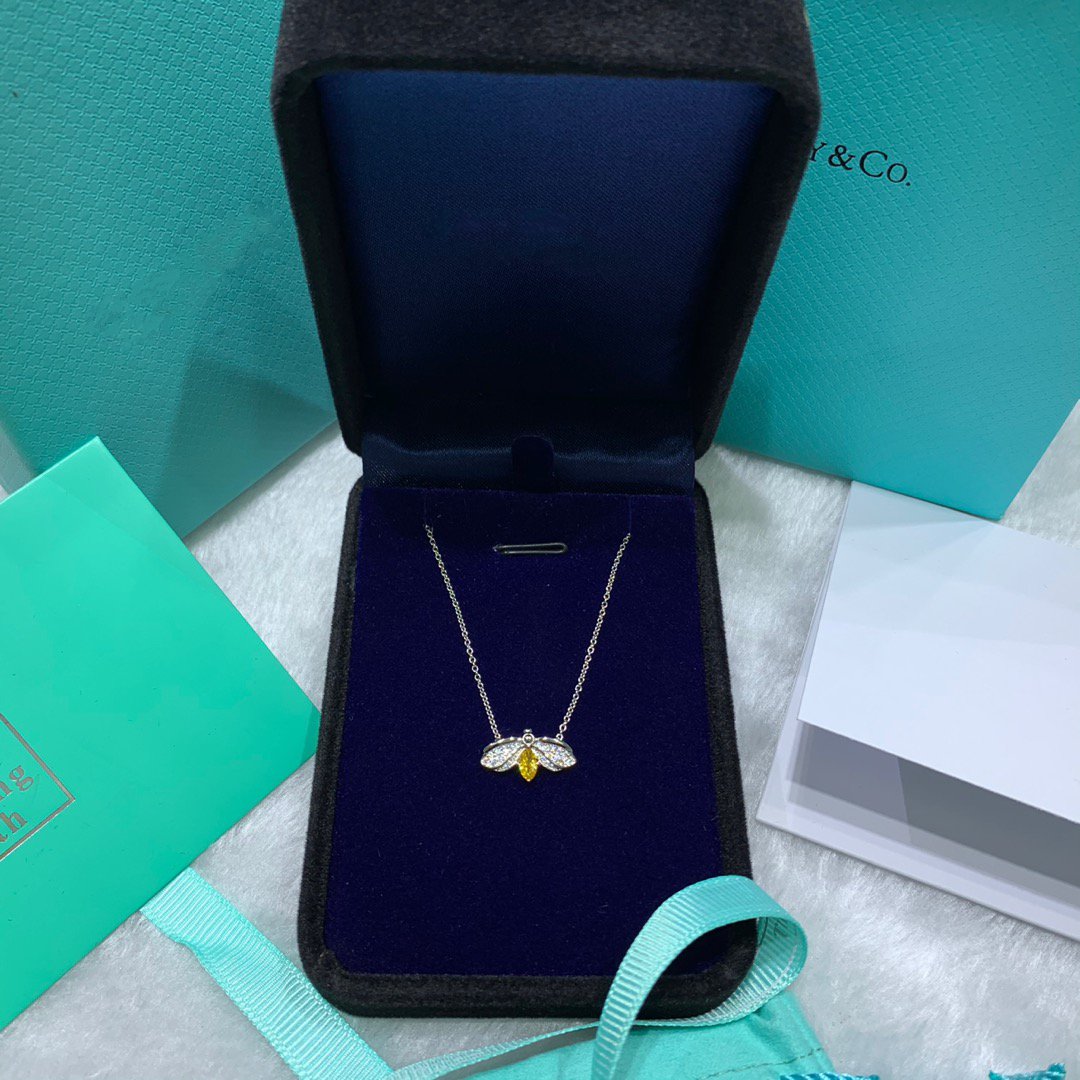 [⭐JeweliWhal]PAPER FLOWERS YELLOW DIAMOND FIREFLY PENDANT