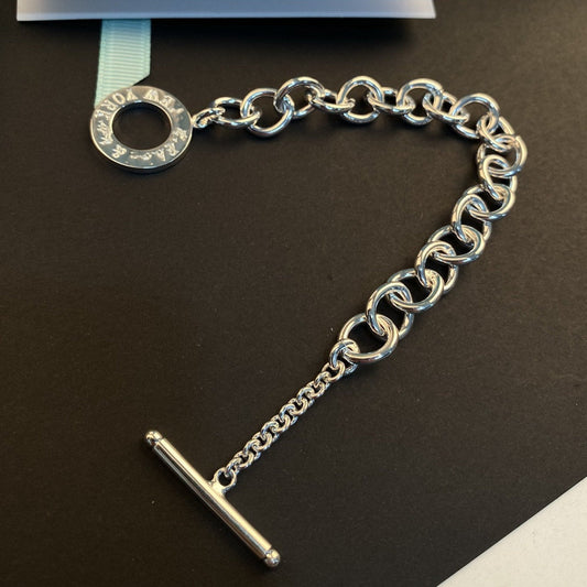 [⭐JeweliWhal]TOGGLE TAG BRACELET SILVER
