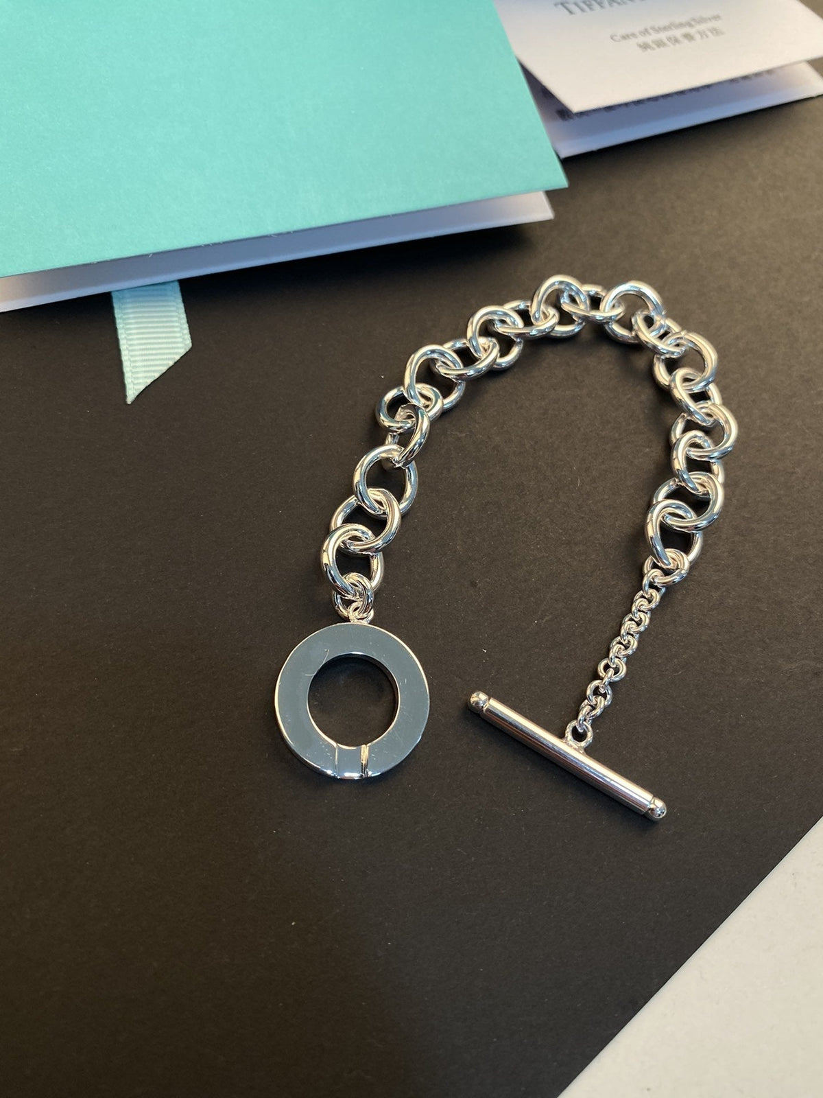 [⭐JeweliWhal]TOGGLE TAG BRACELET SILVER
