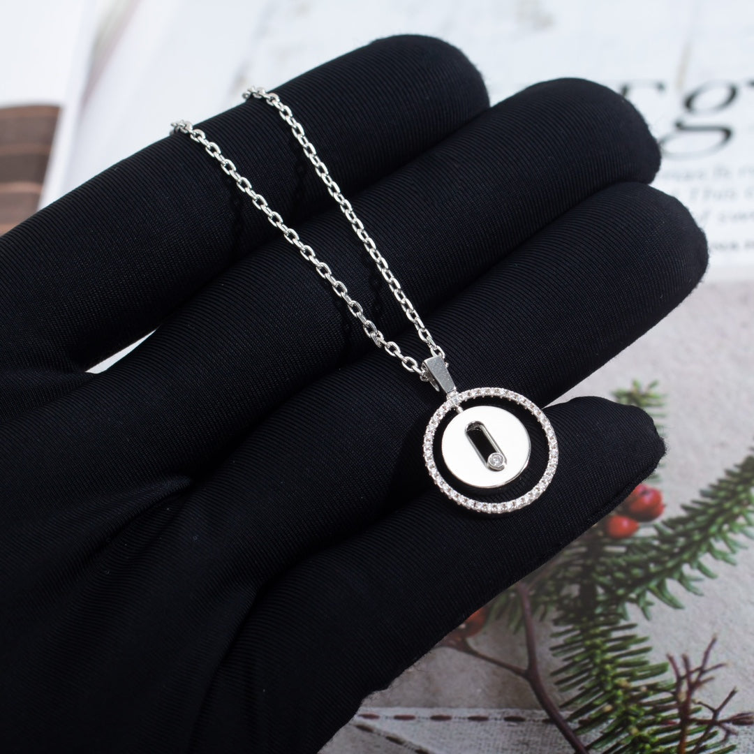 [⭐⭐JeweliWhal]Demo MOVE PM NECKLACE SILVER DIAMOND