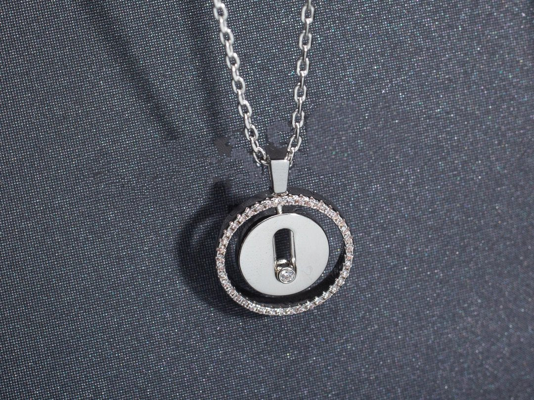 [⭐⭐JeweliWhal]Demo MOVE PM NECKLACE SILVER DIAMOND