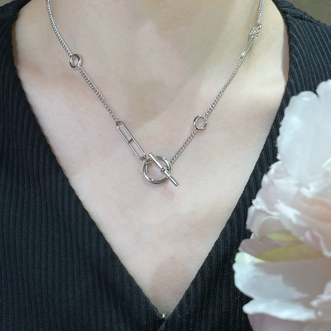 [⭐⭐JeweliWhal]HM STERLING CHAINE D'ANCRE HEART