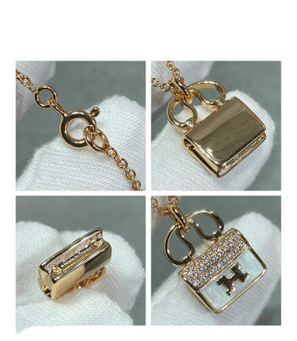 [⭐⭐JeweliWhal]H CIRCE MOISSANITE PENDANT NECKLACE GOLD