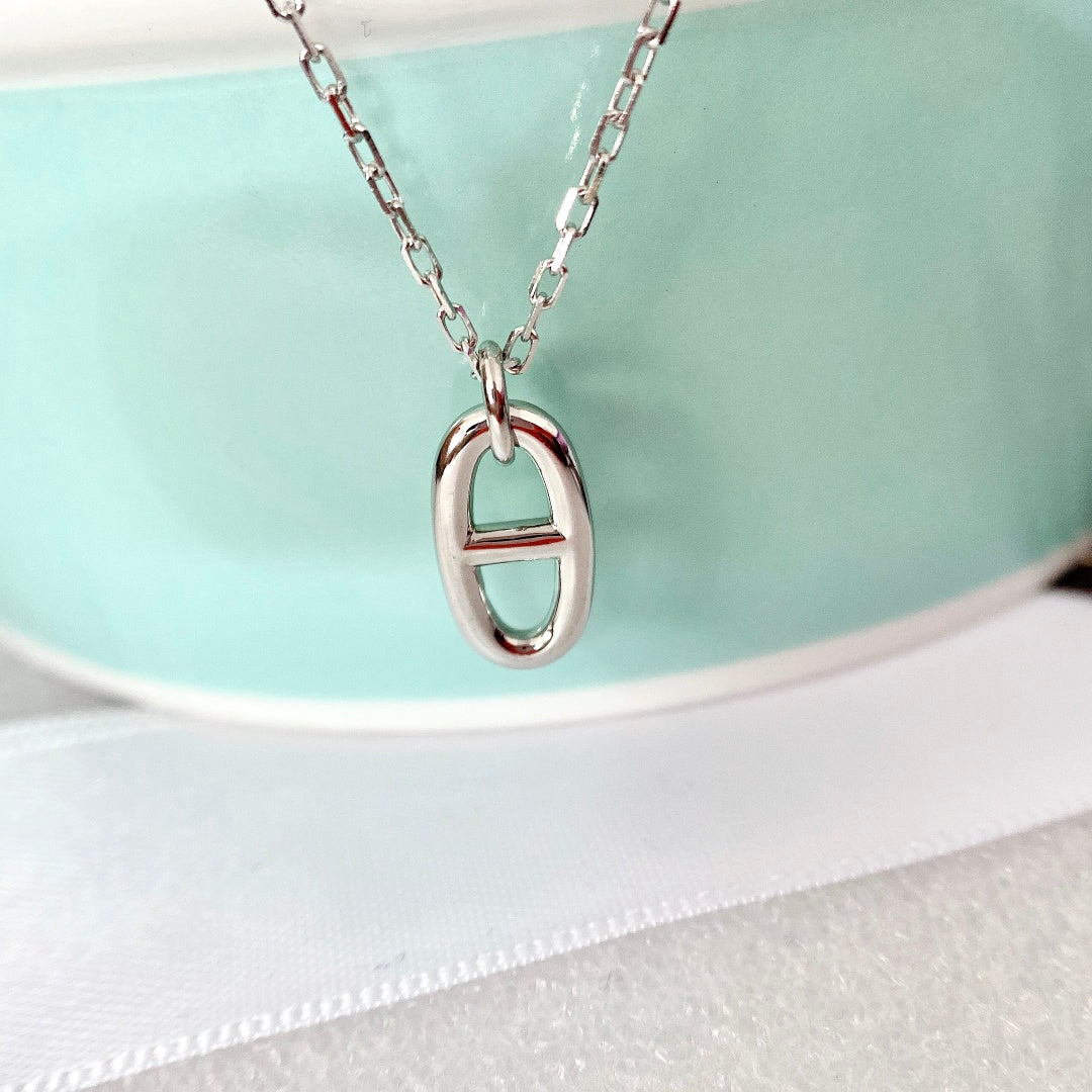 [⭐⭐JeweliWhal]HM PIG NOSE NECKLACE
