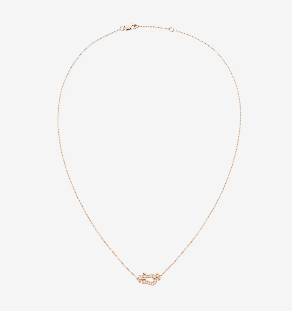 [⭐⭐JeweliWhal]FORCE 10 DIAMOND PINK GOLD NECKLACE MINI MODEL