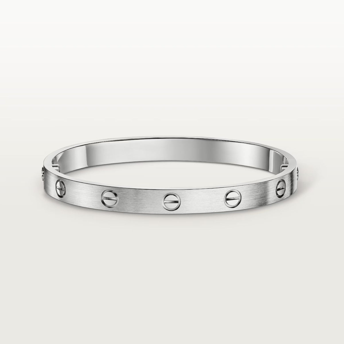 [⭐⭐JeweliWhal]LOVE BRACELET 6.1MM BRUSHED