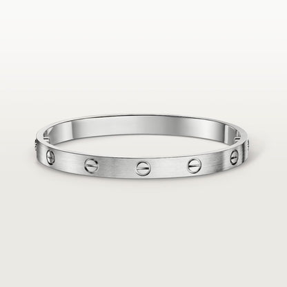 [⭐⭐JeweliWhal]LOVE BRACELET 6.1MM BRUSHED