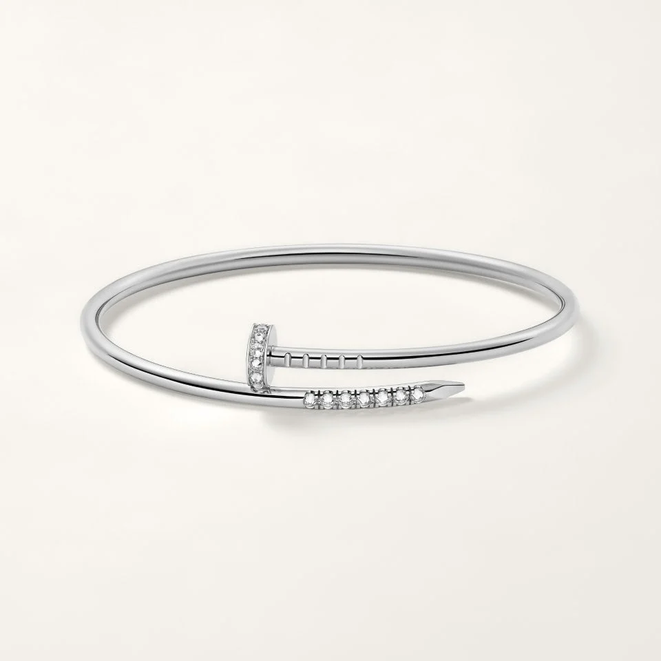[⭐⭐JeweliWhal]JUSTE BRACELET 2.5MM DIAMONDS NEW