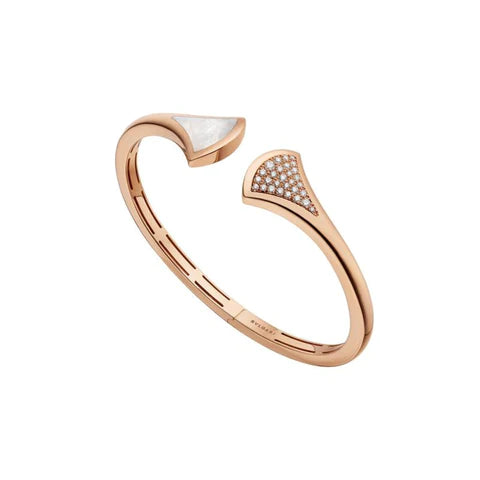 [⭐⭐JeweliWhal]DREAM BRACELET OPEN PINK GOLD MOP DIAMOND