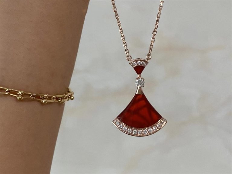 [⭐⭐JeweliWhal]DREAM NECKLACE CARNELIAN DIAMOND
