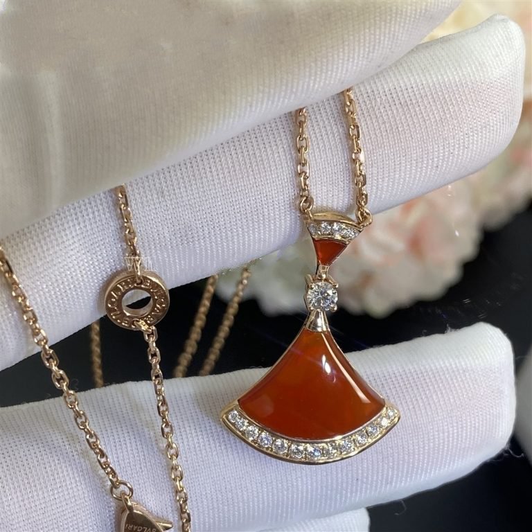 [⭐⭐JeweliWhal]DREAM NECKLACE CARNELIAN DIAMOND